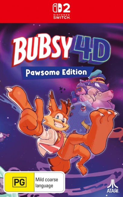Bubsy 4D Pawsome Edition Nintendo Switch 2