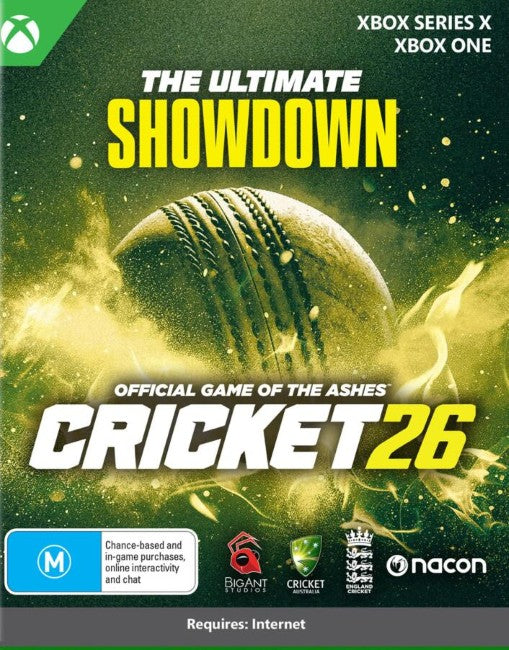 Cricket 26 Official Game of the Ashes Xbox Series X/ Xbox One