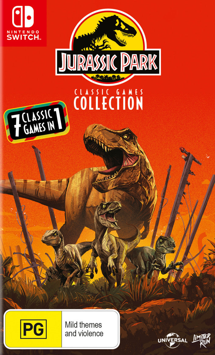 Jurassic Park Classic Games Collection Nintendo Switch