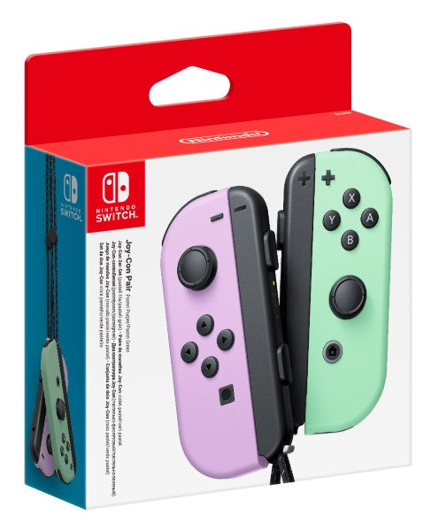 Joy-Con Pastel Purple/Pastel Green Controller Pair Switch