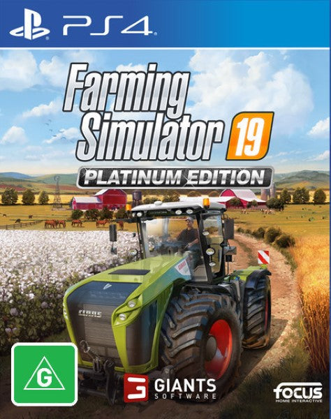 Farming Simulator 19 Platinum Edition PS4