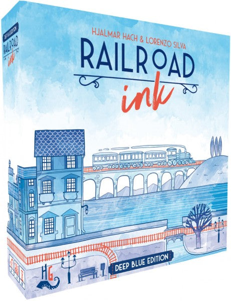 Railroad Ink Deep Blue Edition Game