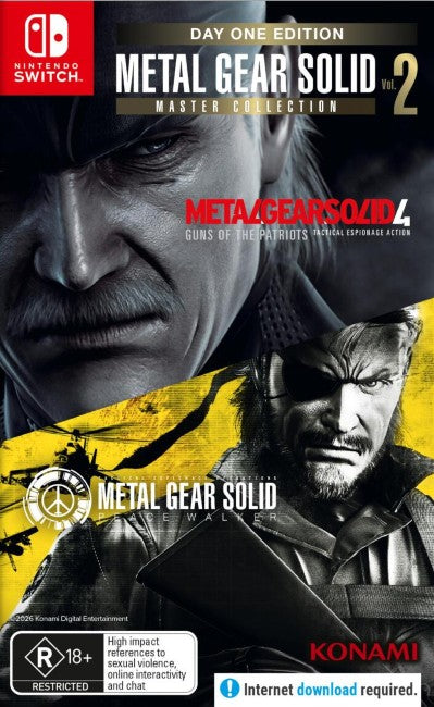 Metal Gear Solid: Master Collection Volume 2 Nintendo Switch