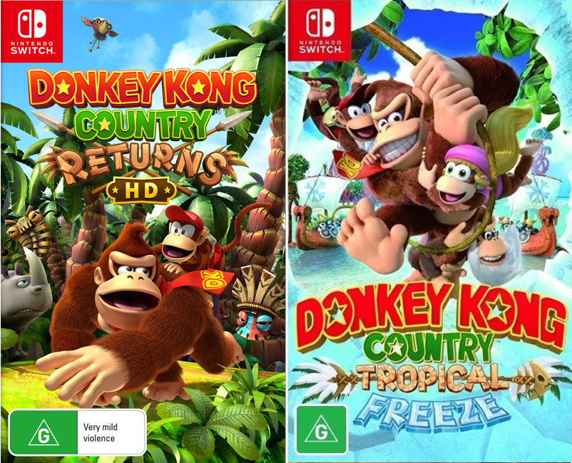 Donkey Kong Country Returns HD & Tropical Freeze Bundle