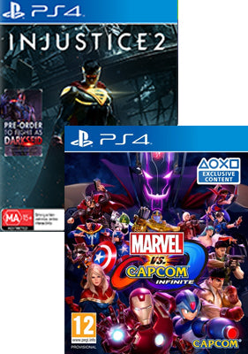 Injustice Marvel Capcom Infinite Bundle PS4 – City of