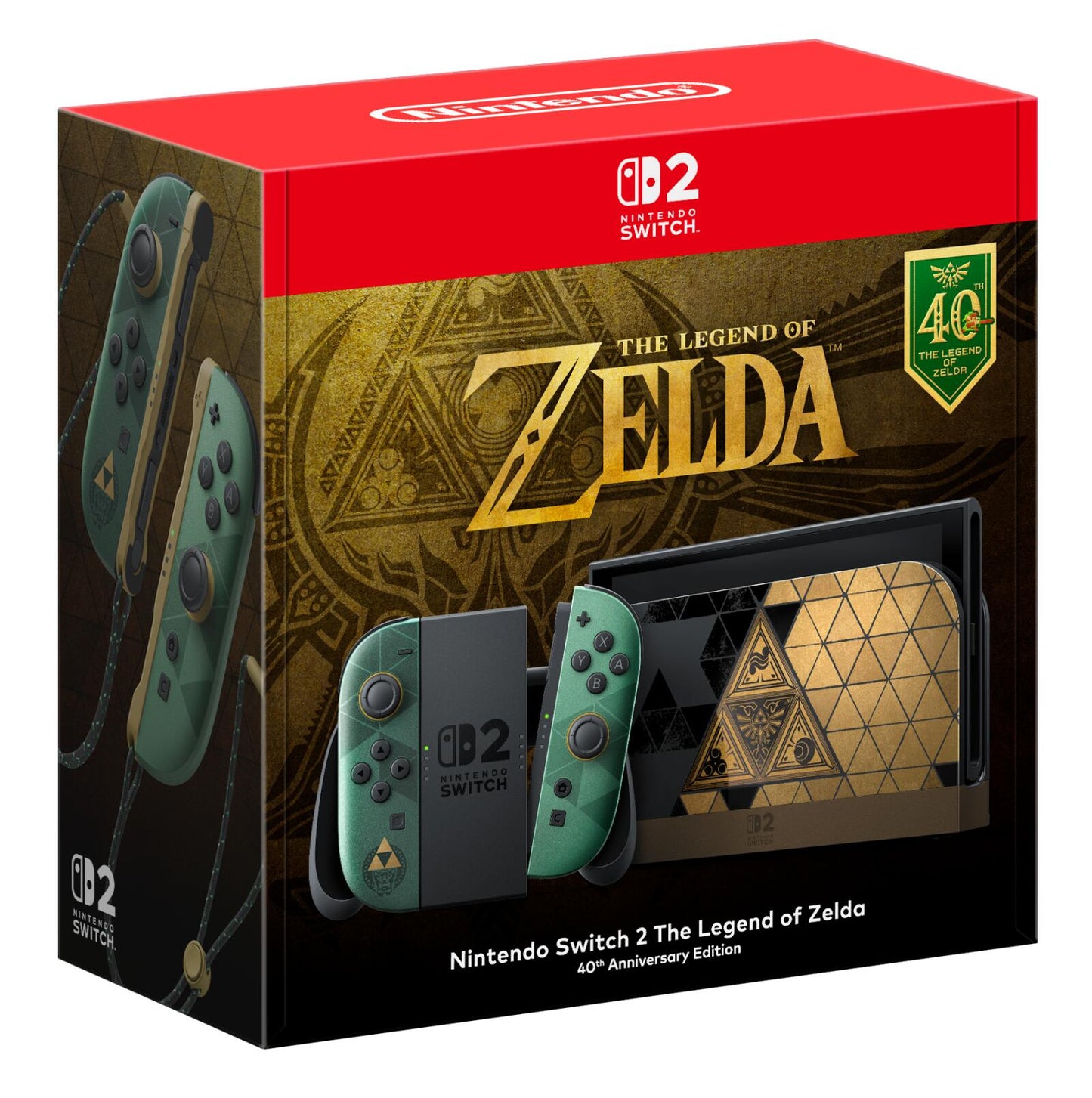 Nintendo Switch 2 Console The Legend of Zelda 40th Anniversary Edition