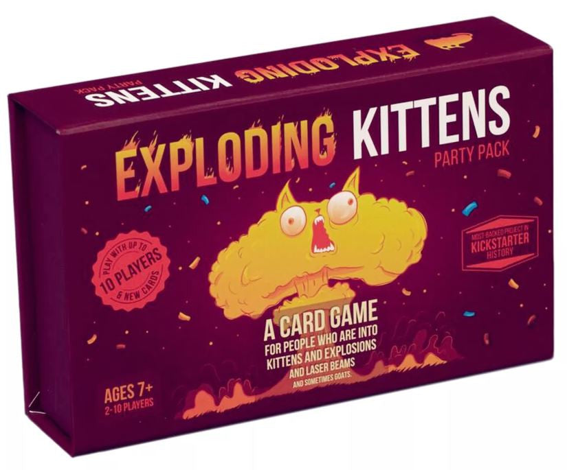 Exploding Kittens Party Pack Board Game