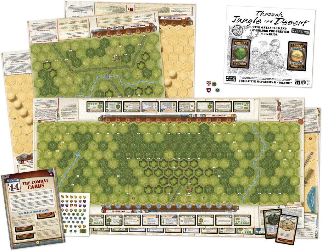 Memoir '44 Through Jungle and Desert Board Game
