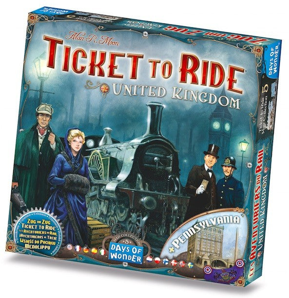 Ticket to Ride United Kingdom Expansion Board Game
