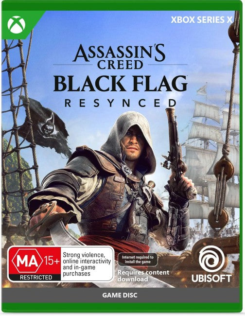 Assassins Creed Black Flag Resynced Xbox Series X