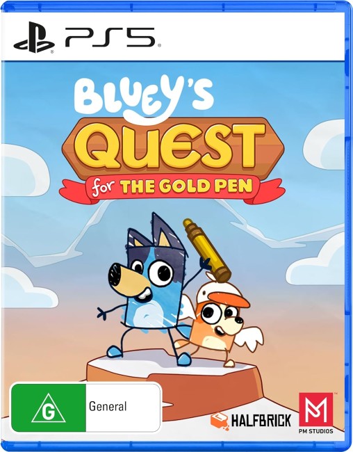 Bluey's Quest for the Gold Pen PS5