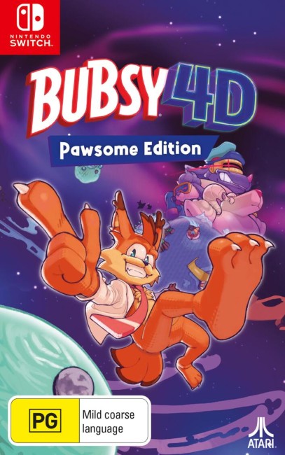 Bubsy 4D Pawsome Edition Nintendo Switch