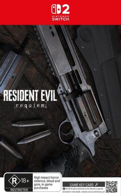 Resident Evil Requiem Steelbook Nintendo Switch 2