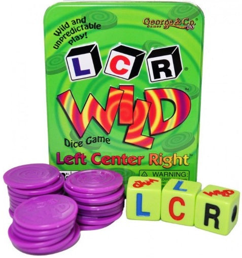 LCR - Left Center Right Wild Dice Game – City of Games Pty Ltd