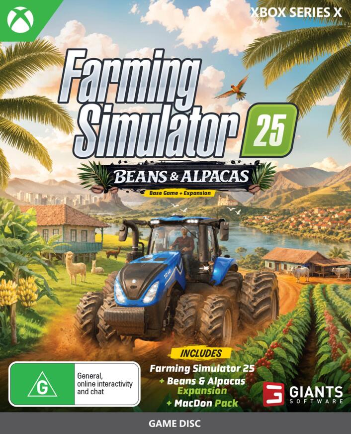 Farming Simulator 25 Beans & Alpacas Edition Xbox Series X