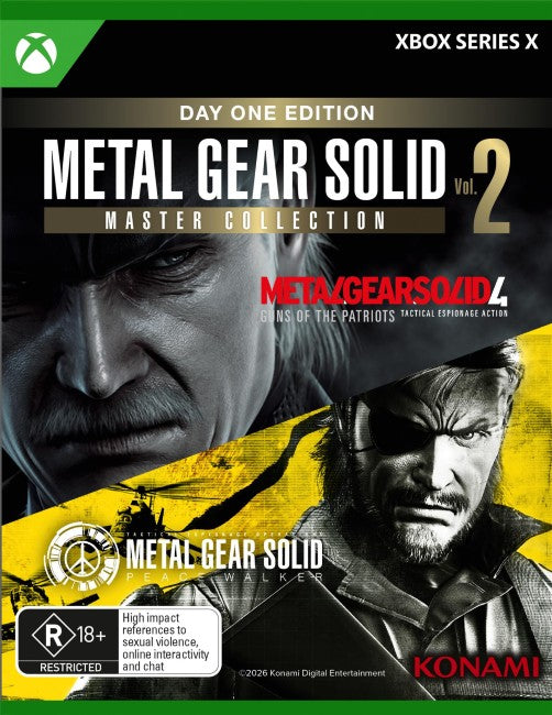 Metal Gear Solid: Master Collection Volume 2 Xbox Series X
