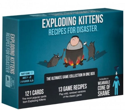 Exploding Kitten Cake Exploding Kittens Recipes For Disaster – City of Games Pty Ltd