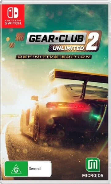 Gear Club Unlimited 2 Definitive Edition Switch 