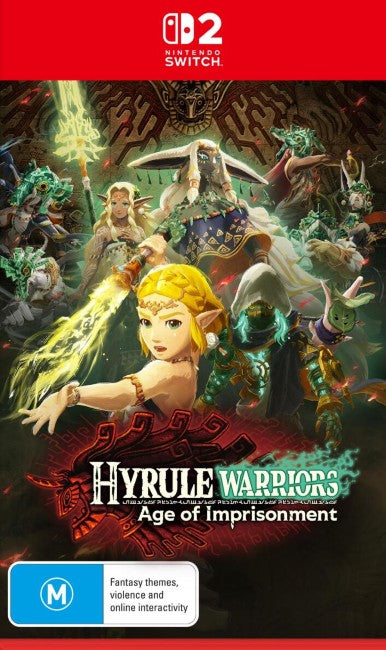 Hyrule Warriors Age of Imprisonment Nintendo Switch 2
