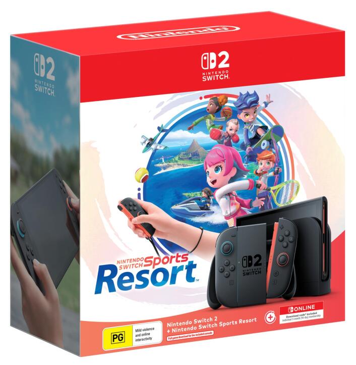 Nintendo Switch 2 Console + Nintendo Switch Sports Resort Bundle
