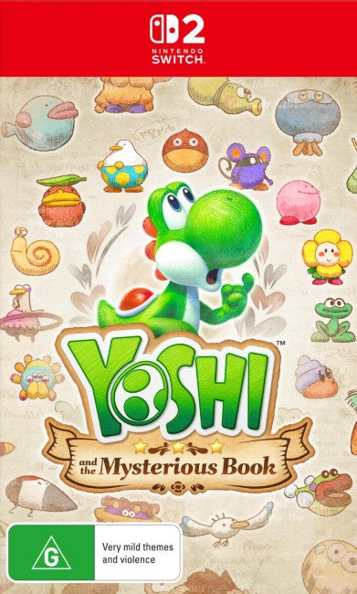 Yoshi and the Mysterious Book Nintendo Switch 2
