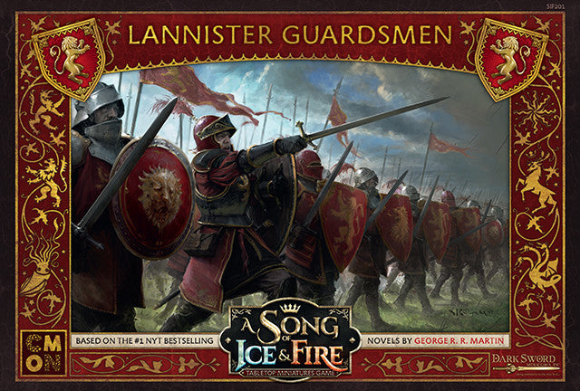 A Song of Ice and Fire TMG - Lannister Guardsmen Board Game