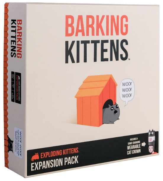 Barking Kittens (3rd Exploding Kittens Expansion) Board Game