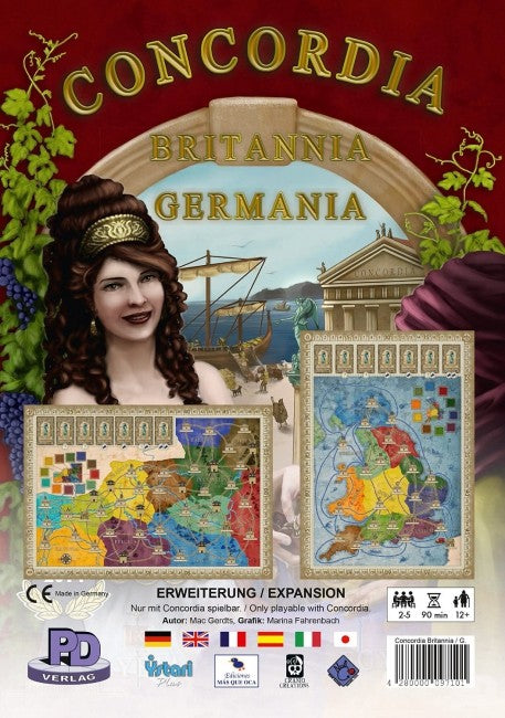 Concordia Britannia/Germania Board Game