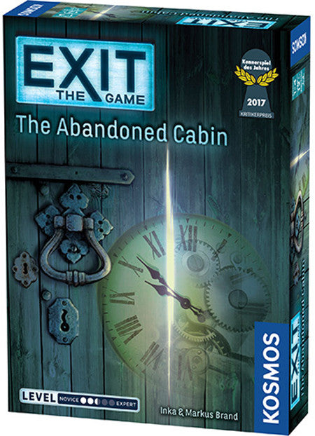 Exit the Game the Abandoned Cabin Board Game