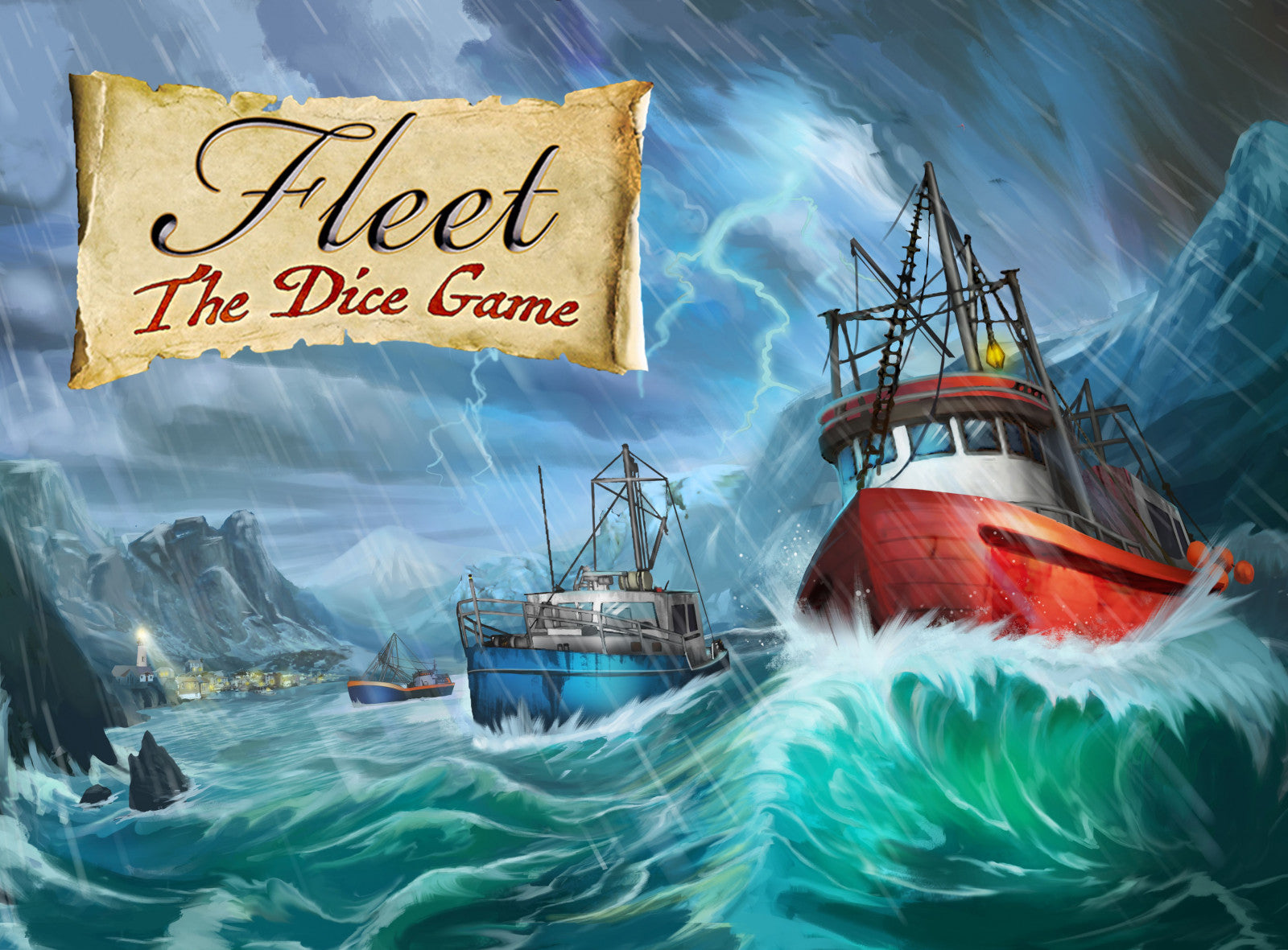 Fleet: The Dice Game 2nd Edition Board Game