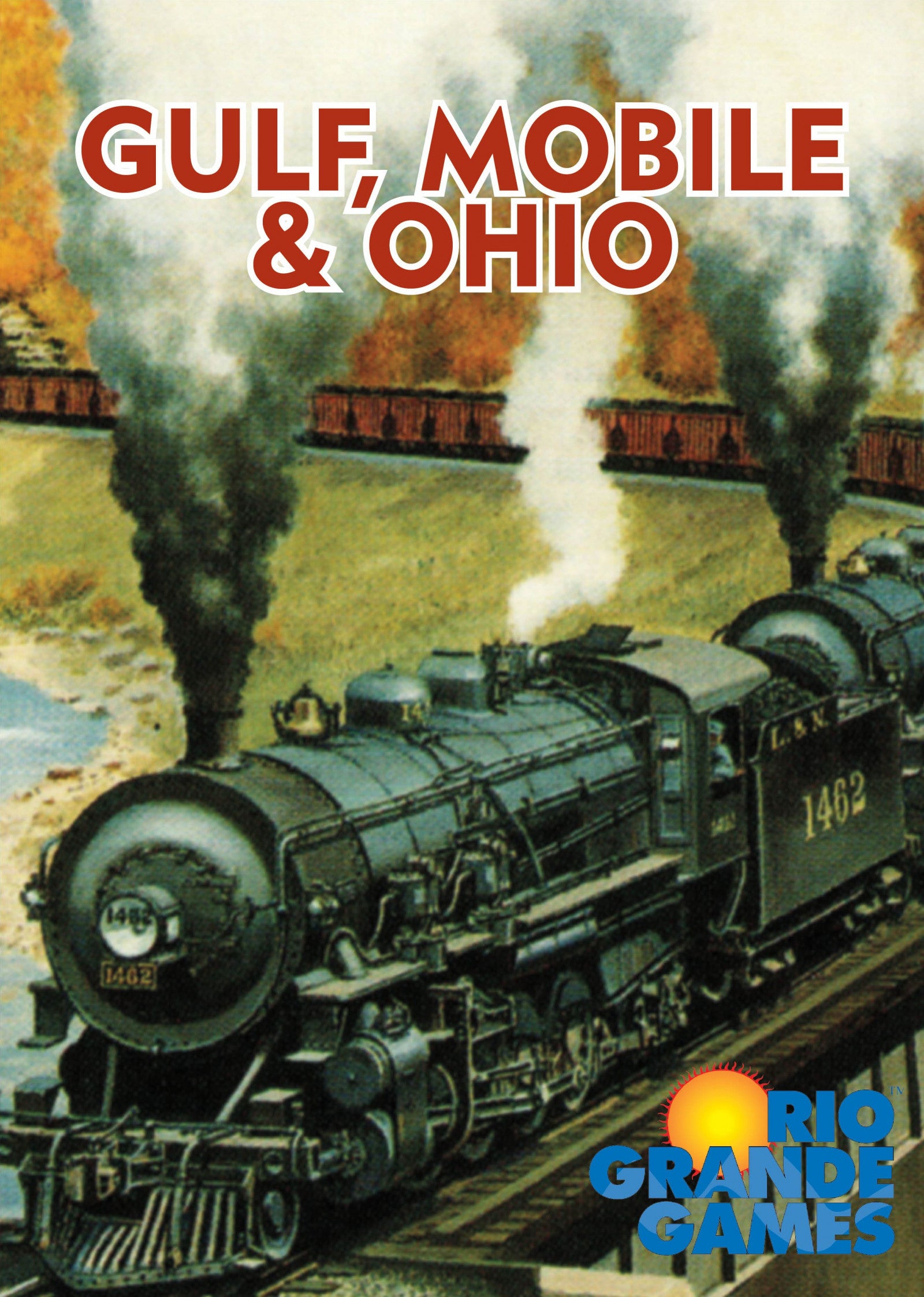 Gulf, Mobile and Ohio Board Game