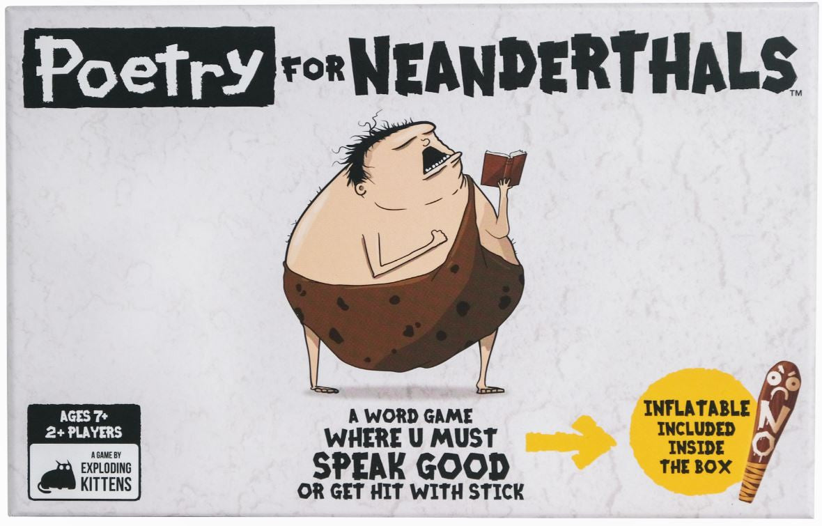 Poetry For Neanderthals (By Exploding Kittens) Board Game