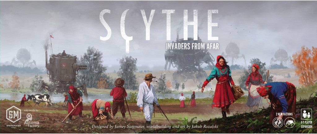 Scythe Invaders from Afar Board Game