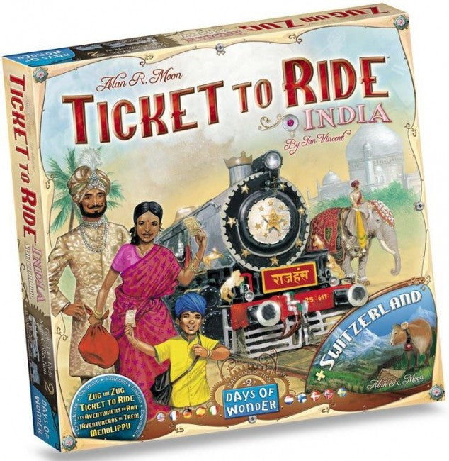 Ticket to Ride India Expansion Board Game