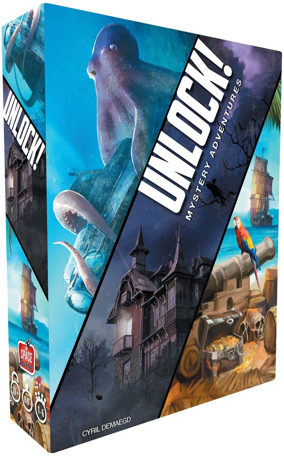 UNLOCK! Mystery Adventures Board Game