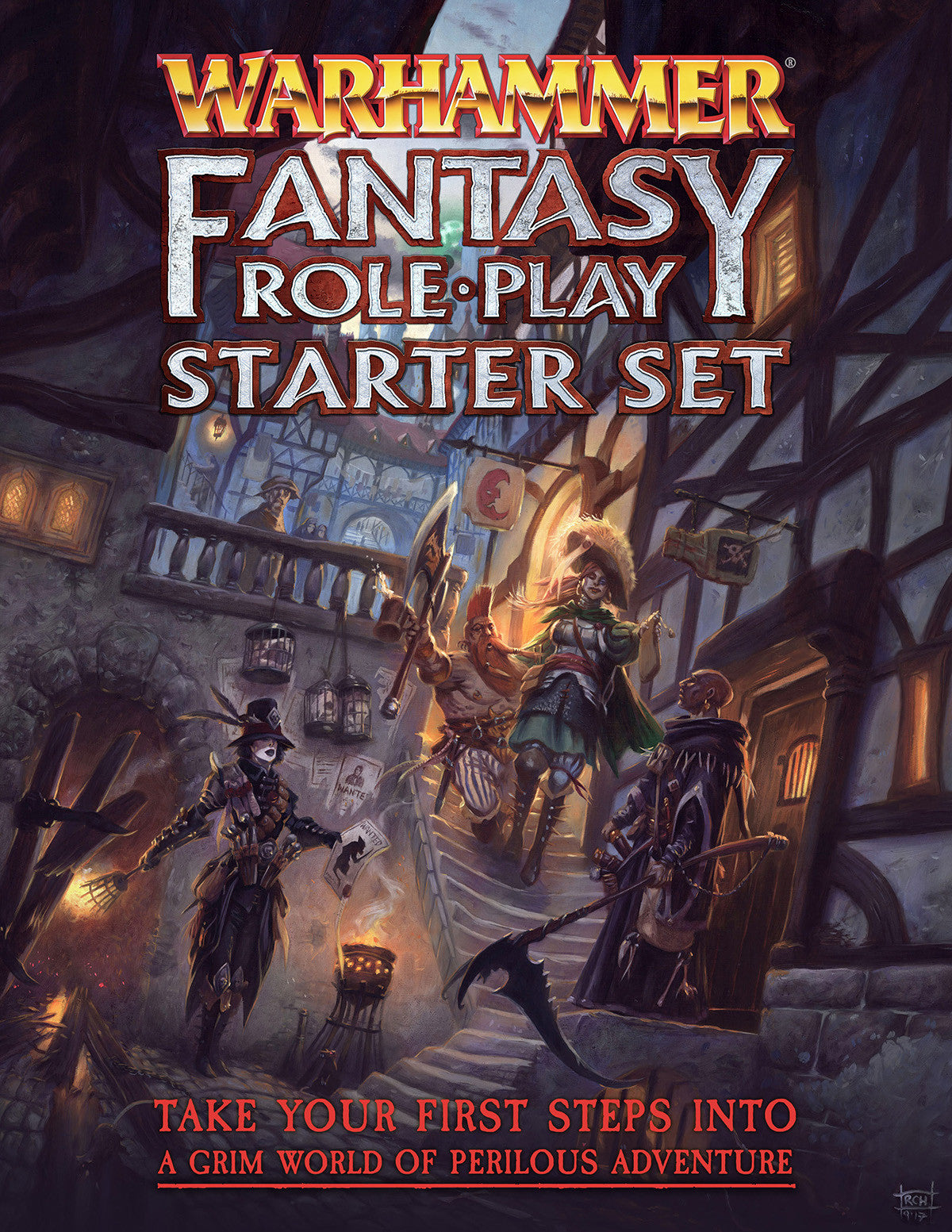 Warhammer Fantasy Roleplay 4th Edition Starter Set Board Game