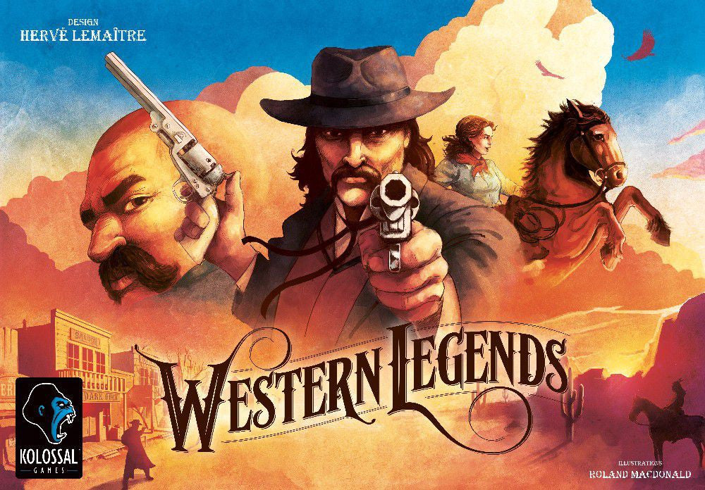 Western Legends Board Game